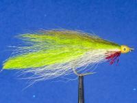 Saltwater fly Deceiver Chartreuse/Olive no. 2/0