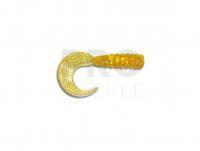 Soft Baits Delalande King 1.5cm - 25 - Orange Pailleté