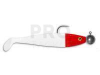 Delalande Shat GT 11cm 10g - 61 Blanc Tête Rouge