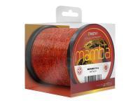 Monofilament Line Delphin Mamba Carp / Fire - 0,26mm 5,2kg 600m