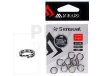 Heavy Duty Split Ring 6mm #8 - Silver