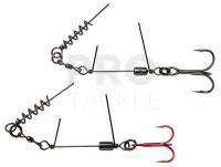 Savage Gear SS Corkscrew Stingers 3g SGY 1X #1 35kg | 2pcs: 1x RED + 1x BN