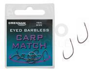 Hooks Drennan Eyed Barbless Carp Match - #14