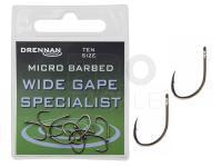 Hooks Drennan Eyed Wide Gape Specialist Micro Barbed - #14