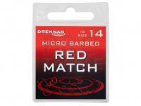 Hooks Drennan Red Match Micro Barbed - #14