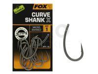 FOX EDGES Curve Shank X Hook #1