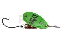 Effzett Spinner with single hook #2 / 4g - Green