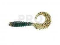 Soft baits FishUp Fancy Grub 2.5 - 017 Motor Oil Pepper