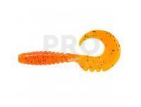 Soft baits FishUp Fancy Grub 2.5 - 049 Orange Pumpkin/Black