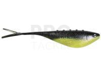Soft baits Dragon Fatboy Pro 15cm - chartreuse/black/silver glitter
