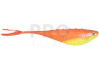 Soft baits Dragon Fatboy Pro 15cm - chartreuse/orange fluo/black glitter/silver glitter