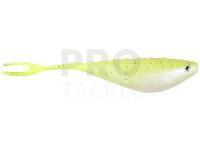 Soft baits Dragon Fatboy Pro 15cm - pearl/chartreuse/black glitter