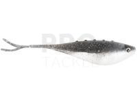 Soft baits Dragon Fatboy Pro 18.5cm - white/clear/black glitter