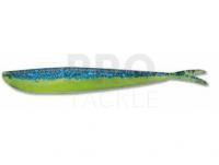Soft baits Lunker City Fin-S Fish 4" - #03 Blue Chartreuse (ekono)