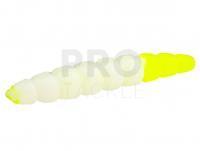 Soft Baits FishUp Morio Crawfish Trout Series 1.2 inch | 31 mm - 131 White / Hot Chartreuse