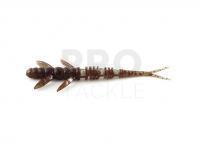 Soft lures Fishup Flit 3 - 050 Green Pumpkin Brown/Red & Purple