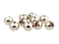 Tungsten Beads Slotted Beads - Nickel 3.8mm