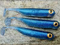 Soft Baits Great Fish GF1 49mm 1g - no scent -  blue pearl