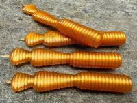 Soft Baits Great Fish GF2 Leech 60mm 1.8g - no scent - gold