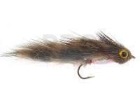 Streamer Grey Zonker Pearl Mylar no. 6