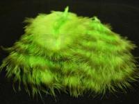 Feathers Hareline Grizzly Marabou #54 Chartreuse