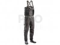 Chest wader Guideline Laxa 2.0 Zip Wader Graphite - M