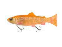 Soft Bait Savage Gear 3D Line Thru Pulsetail Trout 16cm 51g - Clear Golden Albino