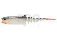 Soft Bait Savage Gear Cannibal Minnow V-Tail 8cm 3.4g S - White Black