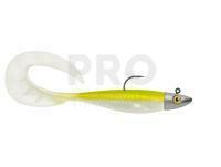 Soft Baits Delalande Zand Curly 12cm + jig head 14g - 389 - NATURAL YELLOW