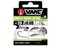 Leader VMC nylon Maggot 7038 loop | 70cm | 10pcs | #18 | 0.08mm