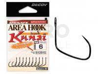 Hooks Decoy Area Hook Type V Kunai AH-5 NS BLACK - #4