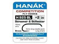 Hooks Hanak H 925 BL Streamer & Stillwater - #8