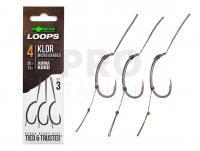 Hooks Korda Loop Rigs Klor Micro Barbed #4 30lb 13kg 3pcs