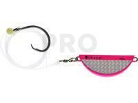 Halibut Anti Twist Rig Circle Hook 550g - Pink Flash