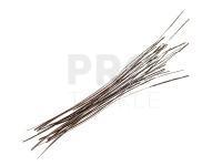 Hand Stripped Peacock Quill - Brown