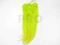 Hareline Dubbin Flat Wing Saddles - #54 UV2 Pastel Chartreuse