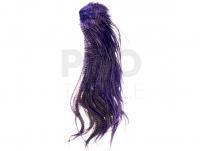 Hareline Dubbin Half Grizzly Saddle - #298 Purple