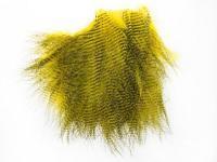 Feathers Hareline Fine Black Barred Marabou - Yellow