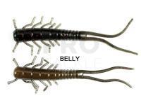 Soft Bait Lunker City Hellgie 3 inch - #17 Black Pumpkin