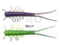 Soft Bait Lunker City Hellgie 3 inch - #72 June Bug/Lime Belly