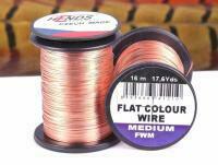 Hends Flat Colour Wire Medium - COPPER