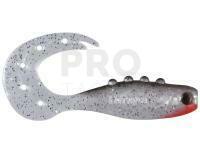 Dragon Soft bait Hitman 10cm - Pearl/Black | Red/Silver glitter