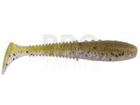 Soft baits Dragon Invader Pro 10cm - Clear/Olive | Black Glitter