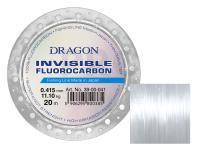 Monofilament Dragon Invisible Fluorocarbon 0,385mm 20m