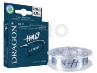 Monofilament mainline Dragon HM69 Pro v.2 MONO | light blue | 50m | 0.200mm | 4.99kg