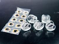 Fish Skull 8mm Eyes - Clear