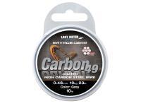 Savage Gear Carbon 49 Coated Grey 10m 0.70mm 50lbs/23kg