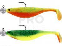 Soft Baits ShadTeez R 'N R 9cm 7g #4/0 2pcs - Dark Water Mix 1