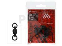 Mikado Ball Bearing Swivel with Split Ring #6 - Matte Black