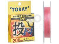 Braided Line Toray Super Strong PE Nage F4 200m #1.5